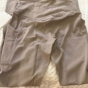 Lululemon Athletica Taupe High-Rise Leggings